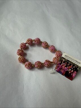 Luxe Globe Fair Trade Bracelet by Aid Through Trade Nepal NWT